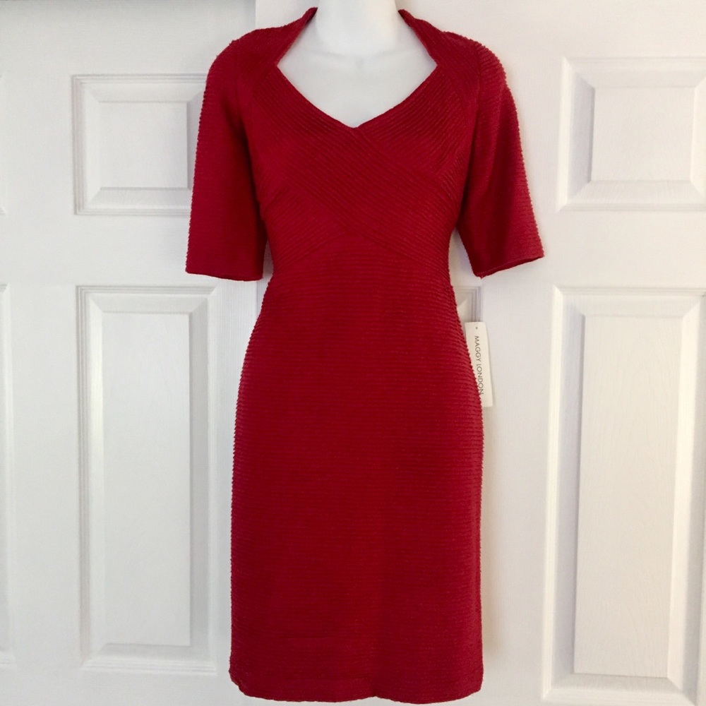 Maggy London Hot Red Dress
